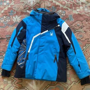 Boys Spyder Jacket + Pants in like new condition.